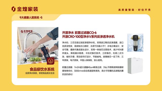 南宫28ng相信品牌力量金煌家装九大安康人居体系赋能高品格室第新时期(图6)